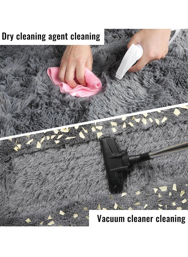 Optico Fluffy Rugs for Bedroom Plush Rug for Living Room Bedroom Area Rug Shag Rug for Kids Room Furry Carpet Modern Living Room Rug Soft Shaggy Boys Rug Fuzzy Throw Rugs for Home Decor Aesthetic, Dorm Nursery - Image 5